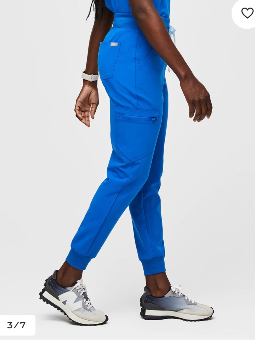 Figs Women’s Royal Blue Zamora High Rise Jogger Scrubs XLT